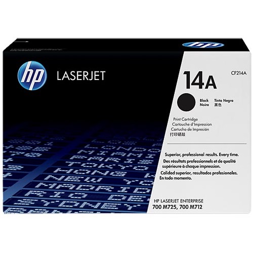 Mực in HP 14A Black Original LaserJet Toner Cartridge (CF214A)